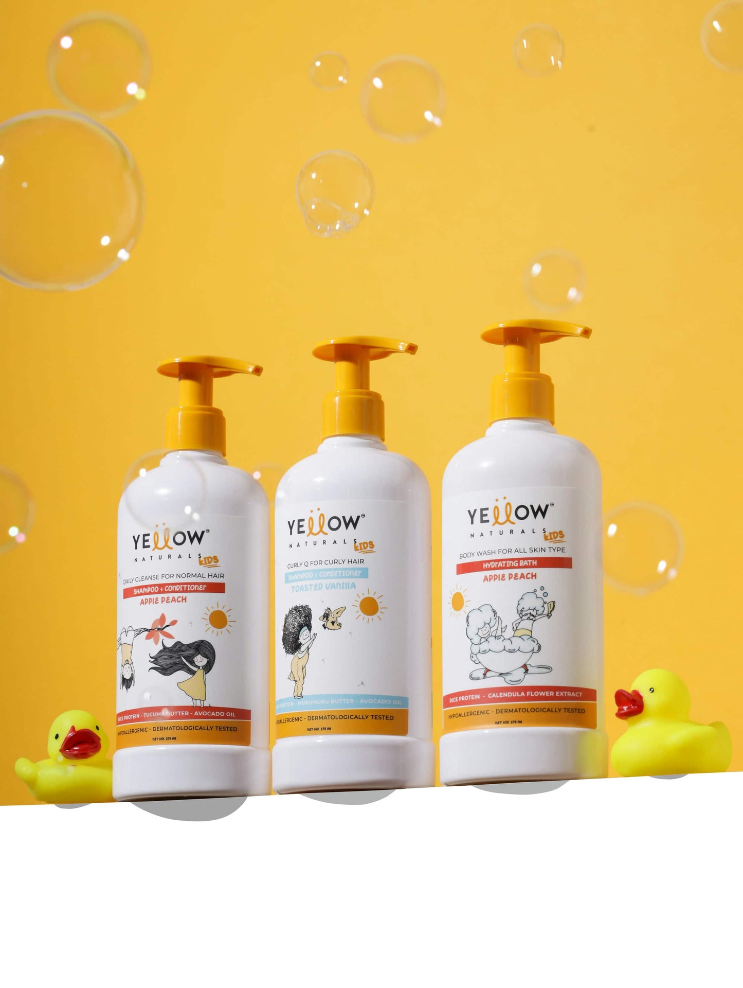 Shampoo & Conditioner For Curly Hair + Daily Cleanse Shampoo + Conditioner + Body Wash For All Skin Types