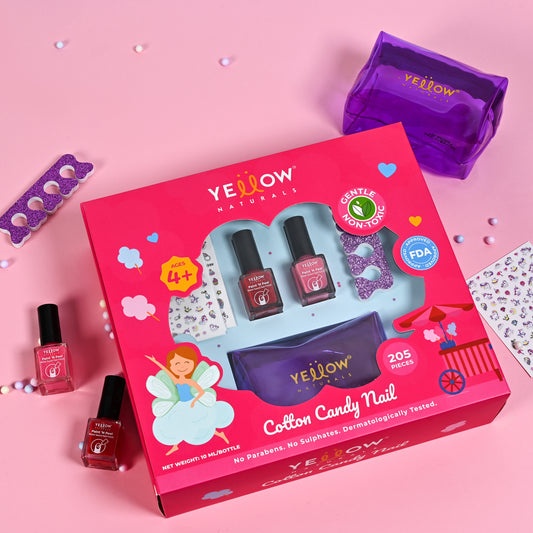 Cotton Candy Nail Kit For Kids